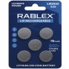 Акумулятор батарейка Rablex LIR2032 3.6v 75mAh 5 шт