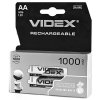 Батарейка акумулятор Videx AA 1000mah 2 шт